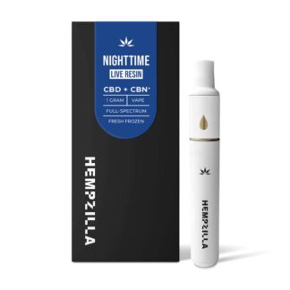 Nighttime CBD Live Resin 1G Vape