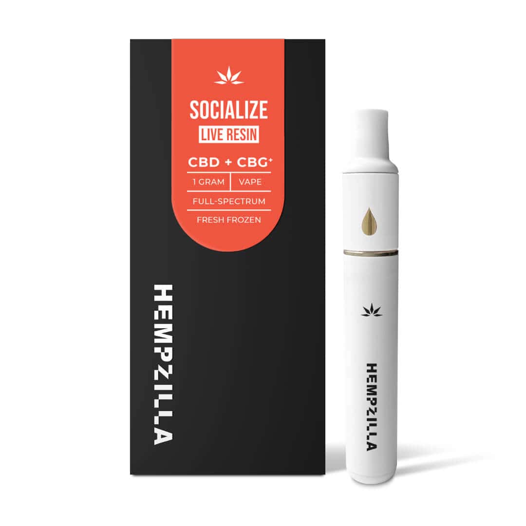 Socialize CBD Live Resin 1G Vape