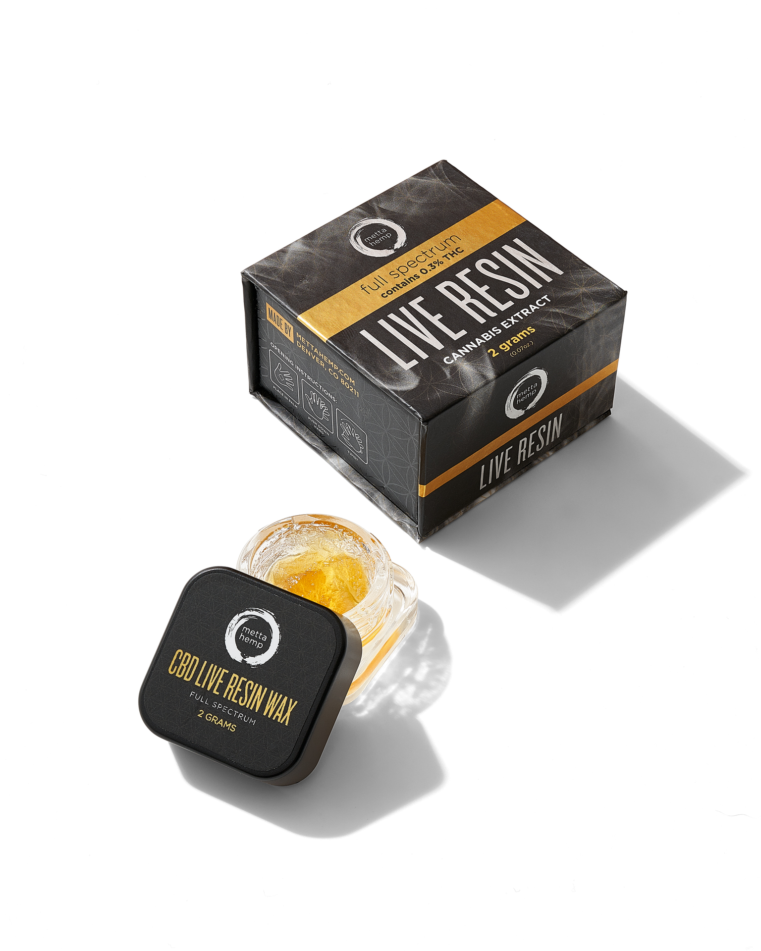 CBD Live Resin Wax – 2 grams